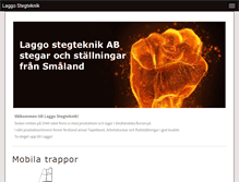 Tablet Screenshot of laggo.se